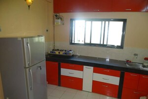 Kitchen in 1 BHK Apartment at Sankalp II, Malad East – for Rent