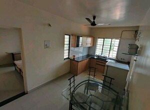 Kitchen in 1 BHK Apartment at Woodland Apartments, Kothrud – for Rent