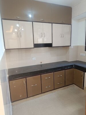 Kitchen in 3 BHK Apartment at Shyam Bankey Bihari Sharnam, Raj Nagar Extension – for Sale