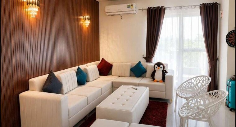 Living Room, malwa-escon-primera 3 Bedroom 1550 Sq.Ft. Apartment In International Airport Road Zirakpur 10620426