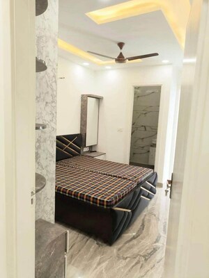 Bathroom in 1 BHK Builder Floor at Saket – for Rent
