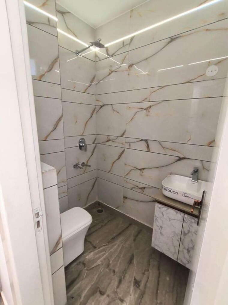 Bathroom, saket 1 Bedroom 600 Sq.Ft. Builder Floor In Saket Delhi 10620451