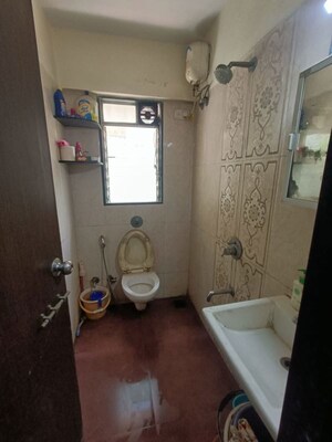 Bathroom in 1 RK Apartment at Zee Usha Niketan, Vile Parle East – for Rent