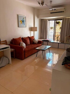 Living Room in 1 BHK Apartment at Galactica Apartment, Andheri West – for Sale