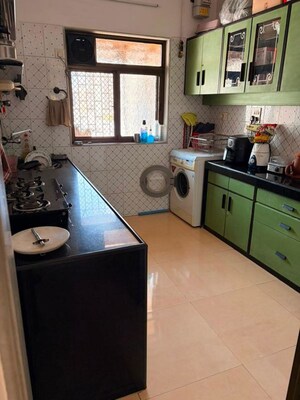 Kitchen in 1 BHK Apartment at Galactica Apartment, Andheri West – for Sale