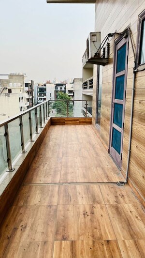 Balcony in 3.5 BHK Builder Floor at Sector 57 – for Rent