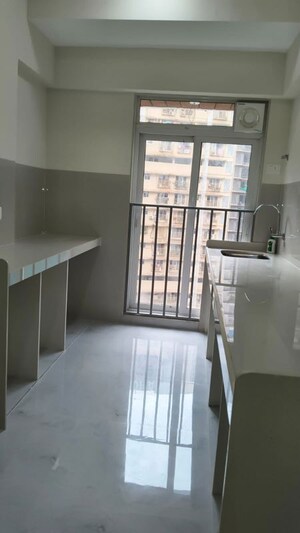 Balcony in 2 BHK Apartment at Swastik Platinum Apartment, Vikhroli East – for Rent