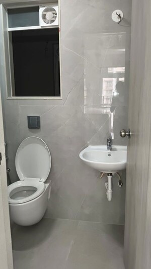 Bathroom in 2 BHK Apartment at Swastik Platinum Apartment, Vikhroli East – for Rent