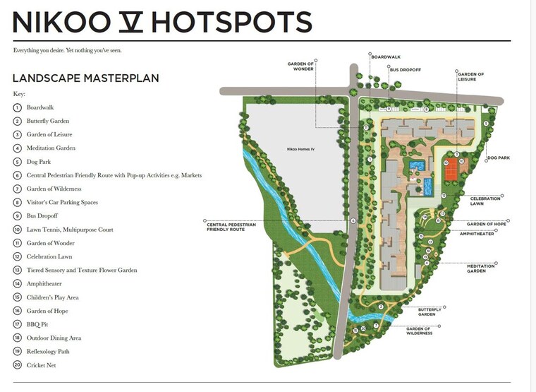 Map Location, bhartiya-city-nikoo-homes-5 2 Bedroom 1143 Sq.Ft. Apartment In Thanisandra Main Road Bangalore 10620517