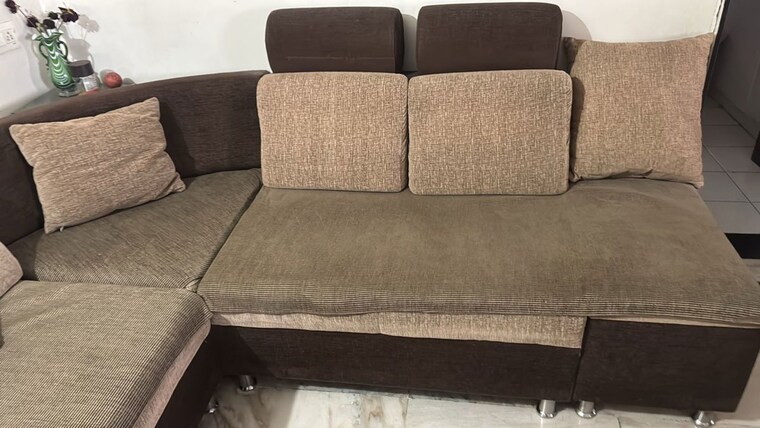 Living Room, shyamal 3 Bedroom 1800 Sq.Ft. Apartment In Shyamal Ahmedabad 10620549