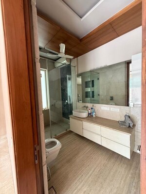 Kitchen in 4 BHK Builder Floor at Golf Course Extension – for Rent