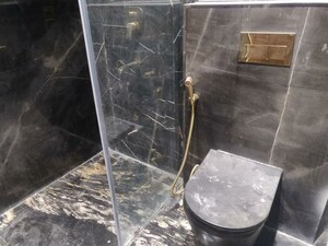 Bathroom in 4 BHK Builder Floor at Golf Course Extension – for Rent