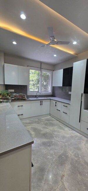 Kitchen in 4 BHK Builder Floor at Palam Vihar Residents Association, Palam Vihar – for Rent