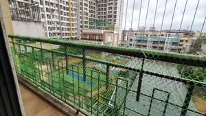 Balcony in 2 BHK Apartment at Samarth Sai Seasons Sahara, Kalyan East – for Sale