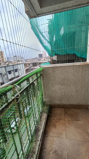 Balcony in 2 BHK Apartment at Samarth Sai Seasons Sahara, Kalyan East – for Rent