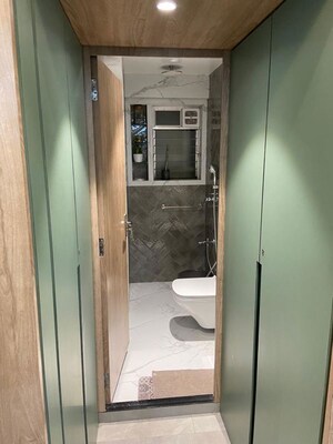 Bathroom in 2 BHK Apartment at The Baya Victoria, Byculla – for Rent