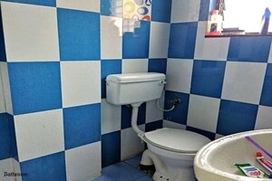 Bathroom in 1 BHK Independent House at Tulaja Bhawani Nagar – for Rent