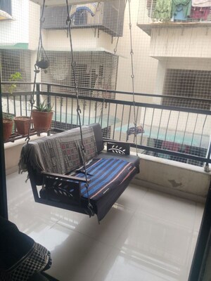 Balcony in 2 BHK Apartment at New Ranip – for Rent