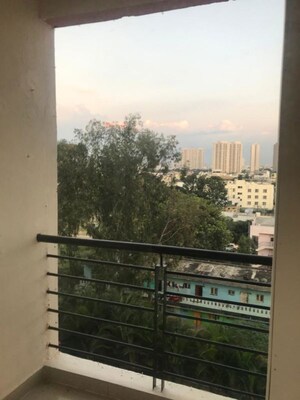 Balcony in 3 BHK Apartment at Hinduja Lake Front Estate, Bannerghatta Road – for Rent
