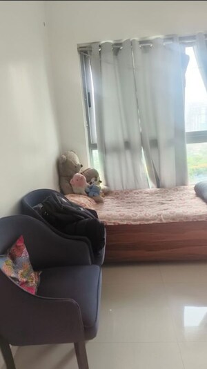 Living Room in 3 BHK Apartment at Kolshet Industrial Area – for Rent