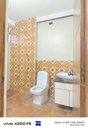 Bathroom in 3 BHK Apartment at Ramya Regency, Jeevan Bima Nagar – for Rent