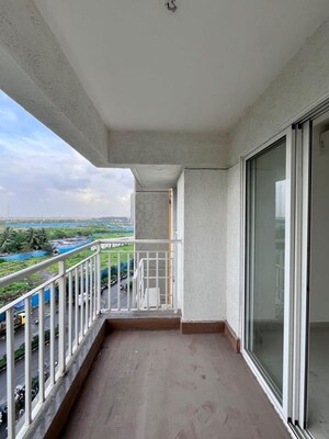 Balcony in 2 BHK Apartment at Lodha Amara, Kolshet Road – for Rent