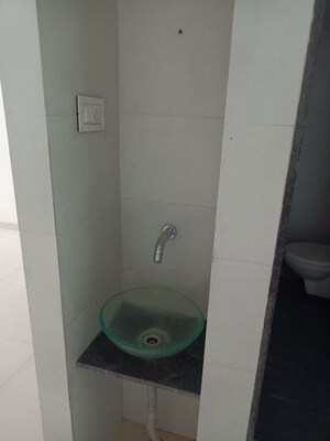 Bathroom in 1 BHK Apartment at Nicon Infinity, Vasai East – for Rent