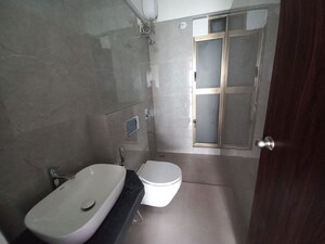 Bathroom in 2 BHK Apartment at Raymond The Address, Pokhran Road No Two – for Rent