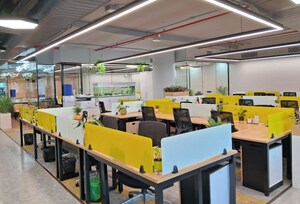 Team Area in  Office Space at Jakkur Plantation – for Rent