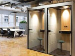 Bathroom in  Office Space at Jakkur Plantation – for Rent