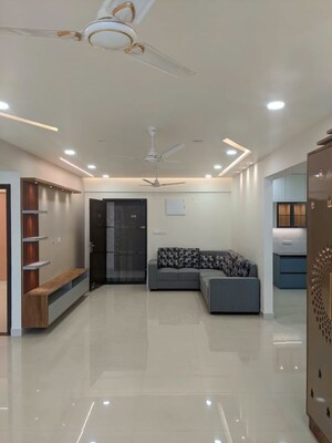 Living Room in 2.5 BHK Apartment at Ramky One Galaxia, Nallagandla – for Sale