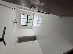 Bathroom in 1 BHK Apartment at Runwal Gardens Phase I, Dombivli East – for Rent