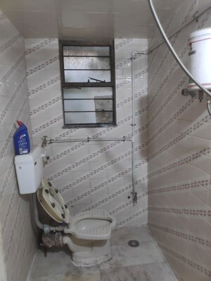 Bathroom in 1 BHK Apartment at Shri Senapati Bapat CHS, Senapati Bapat Road – for Rent