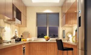 Kitchen in 3 BHK Apartment at Lower Parel – for Sale
