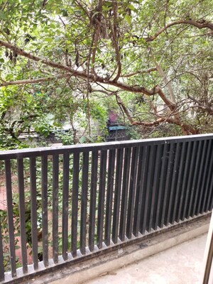 Balcony in 2 BHK Builder Floor at Malviya Nagar – for Rent