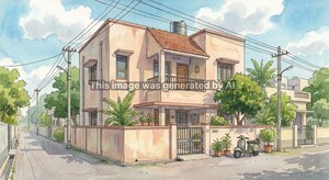  Independent House – Exterior View View at Ulsoor Lake - for Sale