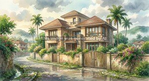  Villa – Exterior View View at Tamhini - for Sale
