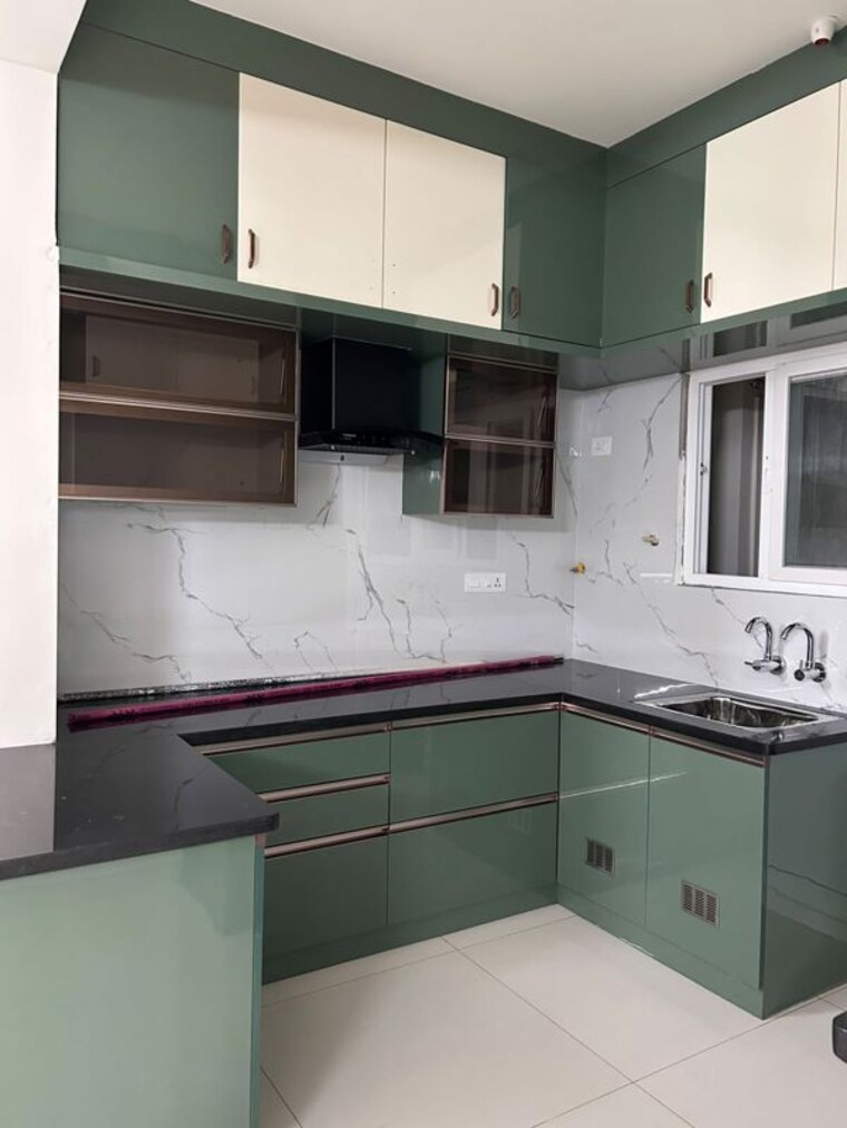 Kitchen, honer-aquantis 3 Bedroom 1610 Sq.Ft. Apartment In Gopanpally Hyderabad 10620977