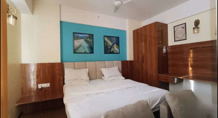 Bedroom, vibhuti khand 1 Bedroom 619 Sq.Ft. Apartment In Vibhuti Khand Lucknow 10621012