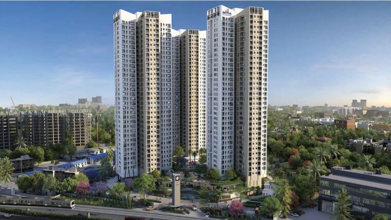 Exterior View, sattva-aaranya 3 Bedroom 2117 Sq.Ft. Apartment In Raja Rajeshwari Nagar Bangalore 10620987