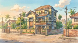  Independent House – Exterior View View at Vishnu Nagar - for Sale