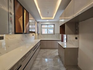 Kitchen in 4 BHK Builder Floor at Green Fields Colony – for Sale