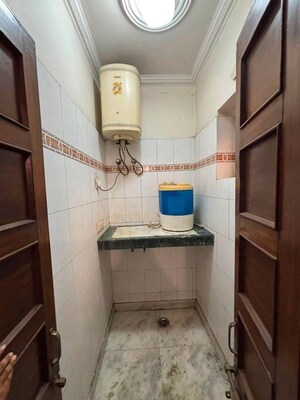 Bathroom in 2 BHK Builder Floor at Malviya Nagar – for Rent