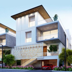 4 BHK Villa – Exterior View View at Manomay Mirai Mist, Kokapet - for Sale