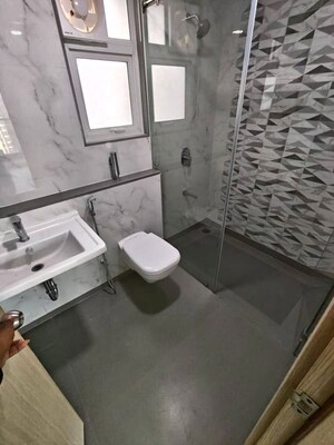Bathroom in 2 BHK Apartment at Mantra 29 Gold Coast, Tingre Nagar – for Rent