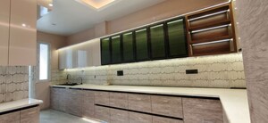 Kitchen in 4 BHK Builder Floor at Green Fields Colony – for Sale