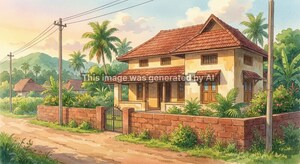  Villa – Exterior View View at Venjarammoodu - for Sale