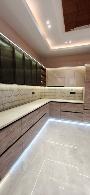 Kitchen in 4 BHK Builder Floor at Green Fields Colony – for Rent