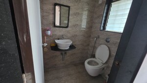 Bathroom in 2.5 BHK Apartment at Lokhandwala Fountain Heights, Kandivali East – for Rent