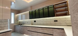 Kitchen in 4 BHK Builder Floor at Green Fields Colony – for Rent